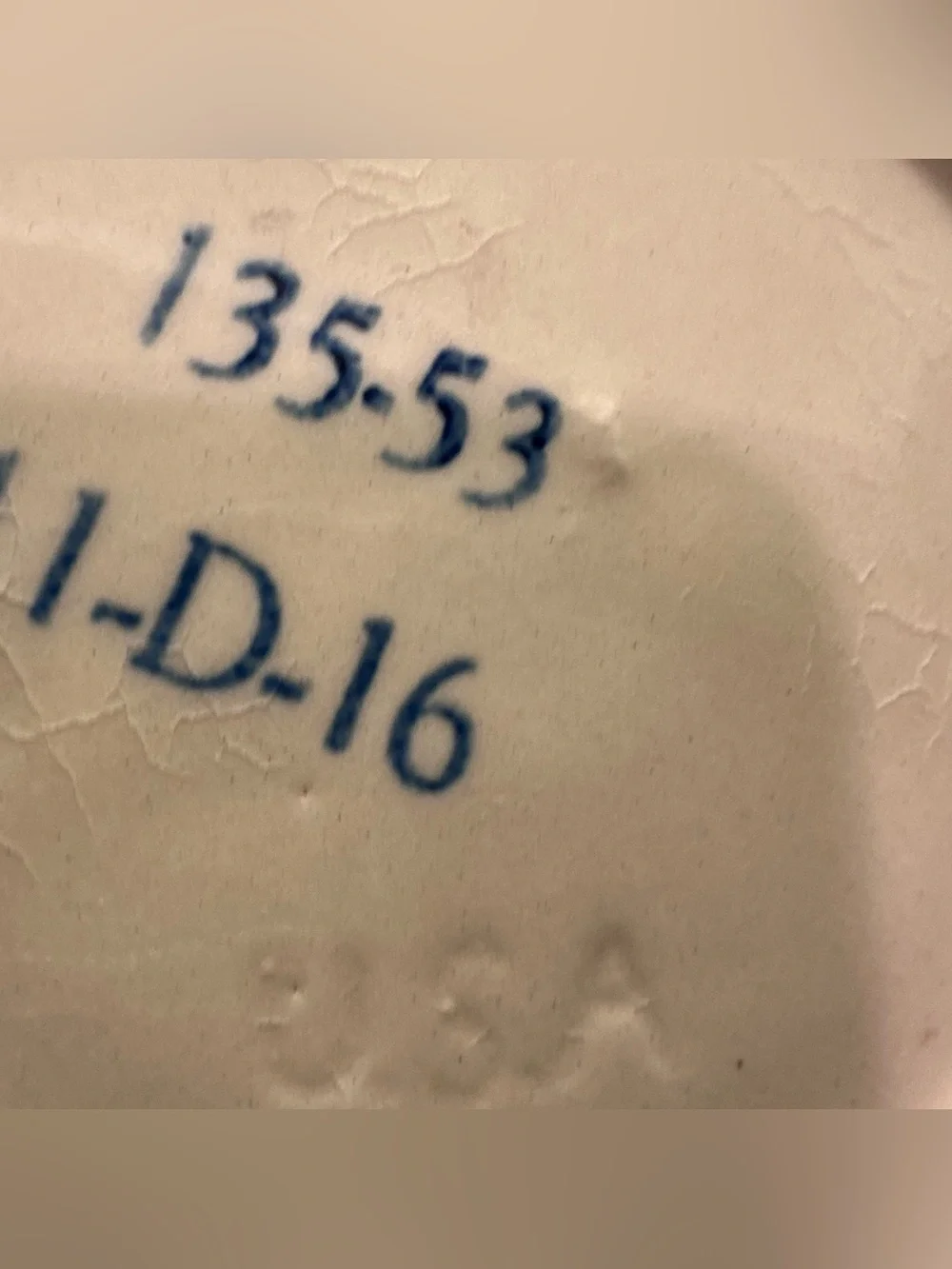 1953 McCormick Platte Valley Straight Corn Whiskey Jug 11-D16 4/5 Quart Empty